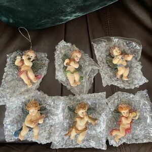 Cherubim Christmas ornaments